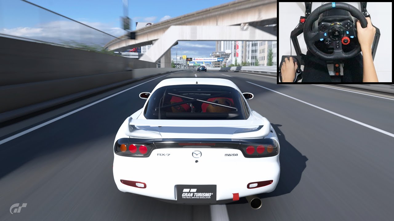 Mazda RX-7 - Gran Turismo 7 | Logitech g29 gameplay