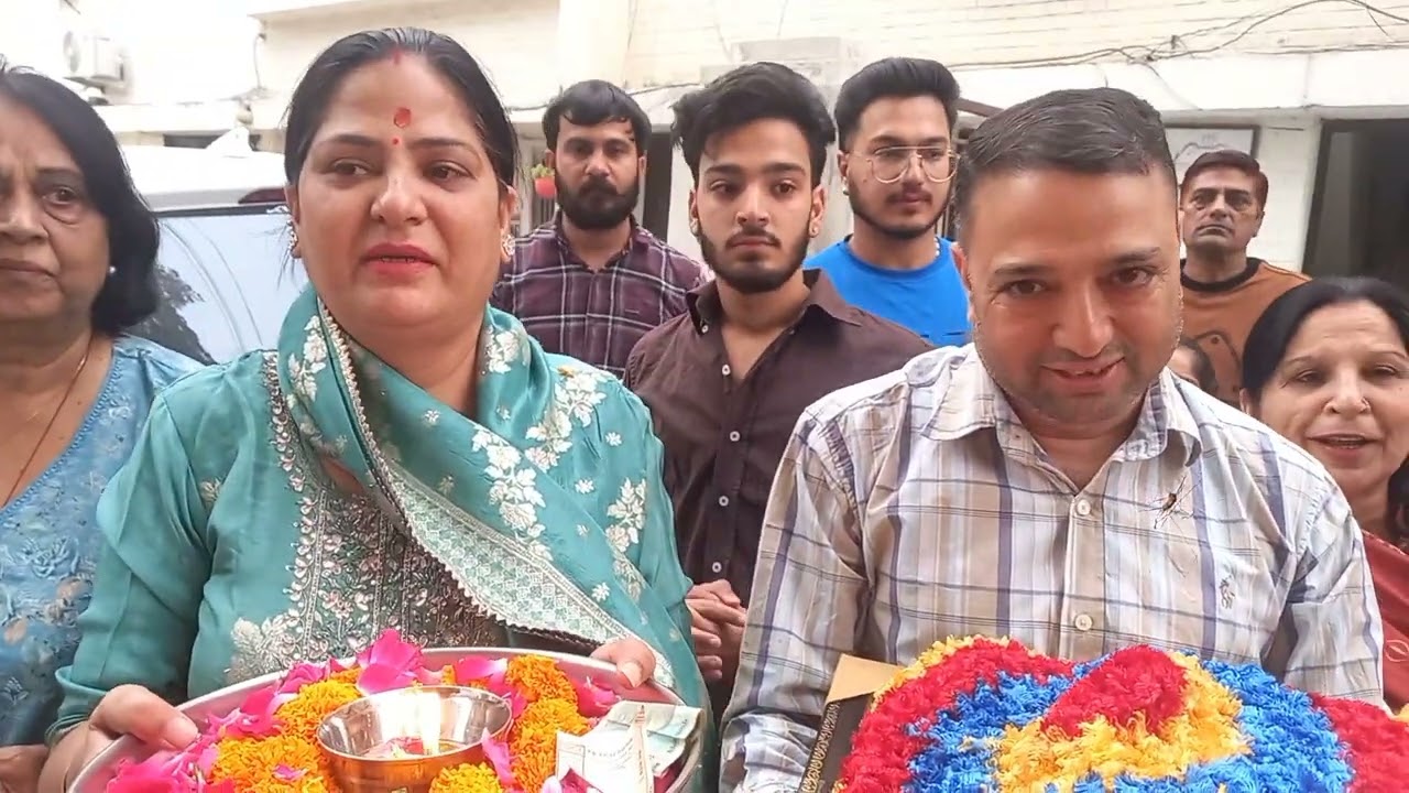 15,03 साईं पालकी Chandigarh Live 💐 Sai Baba's Palki 🥁🎷