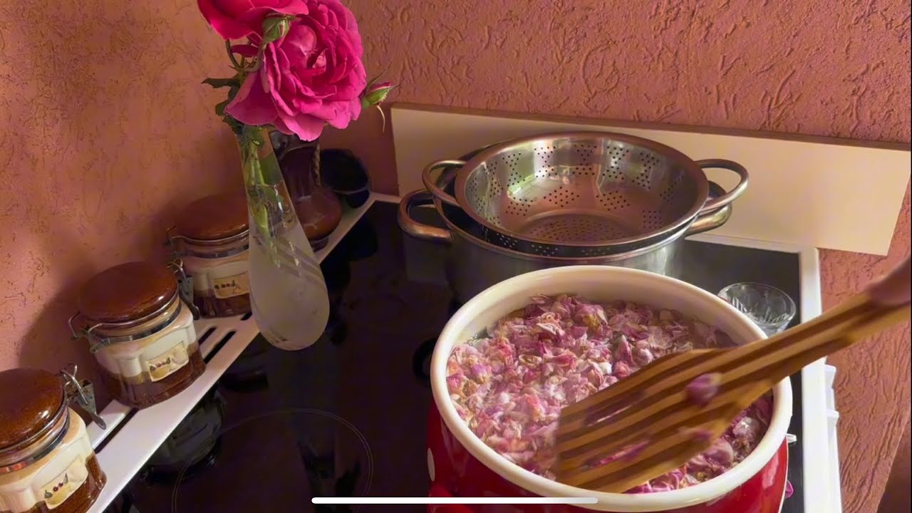 SOK OD RUŽICE - đulšerbetuša - jednostavan domaci sok