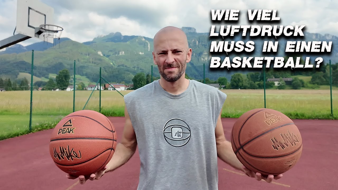 Wie viel Luftdruck gehört denn nun wirklich in einen Basketball?