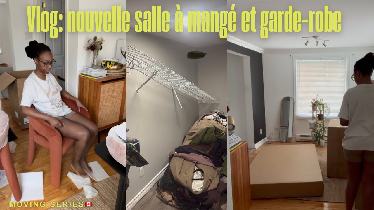 Moving Series | DIY : Ma garde-robe de rêve dans mon nouvel appart (rangement & ménage)