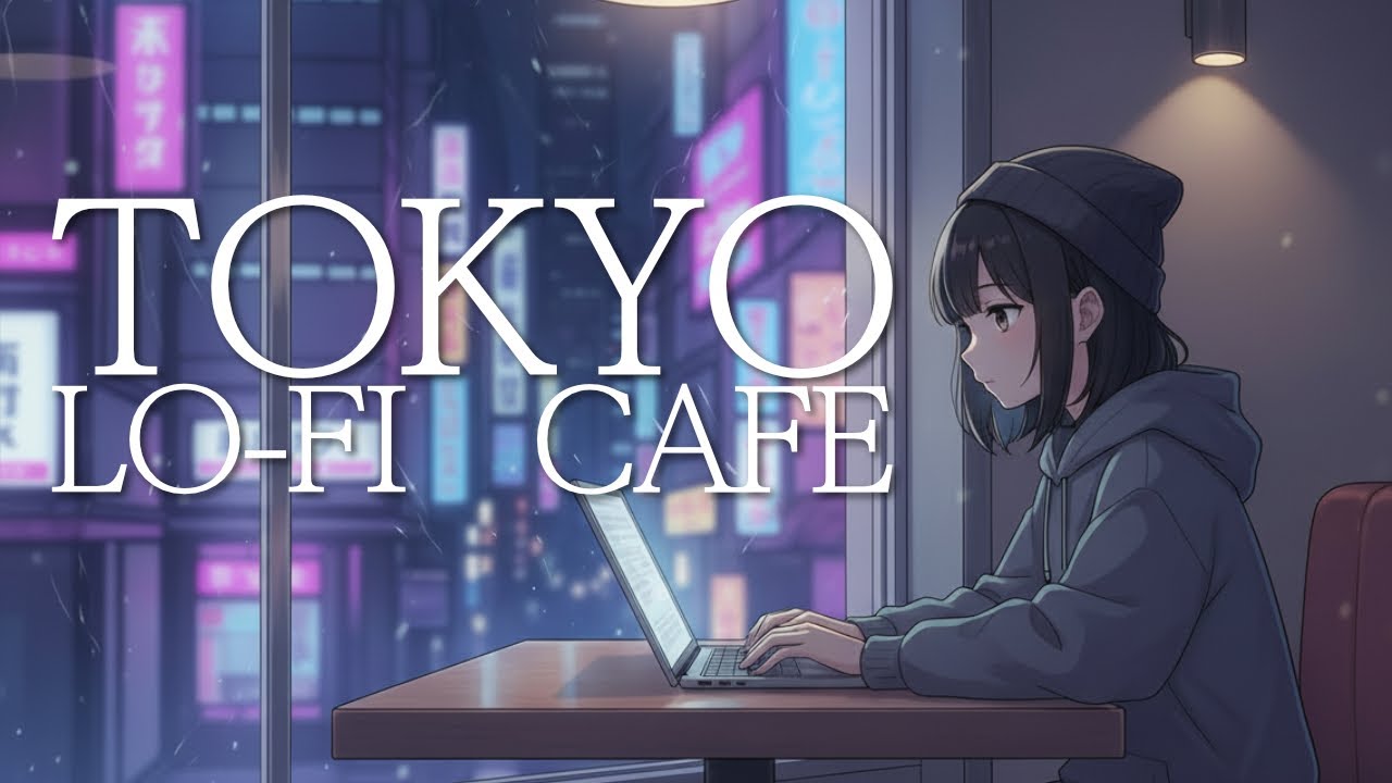 Tokyo Neon Chillpop 🌃 Soft Synth Beats for Night Study & Focus | 夜の作業用BGM