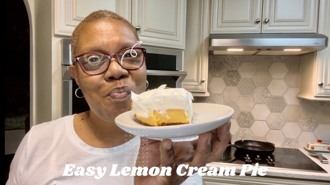 Lemon Cream Pie  Quick and Easy