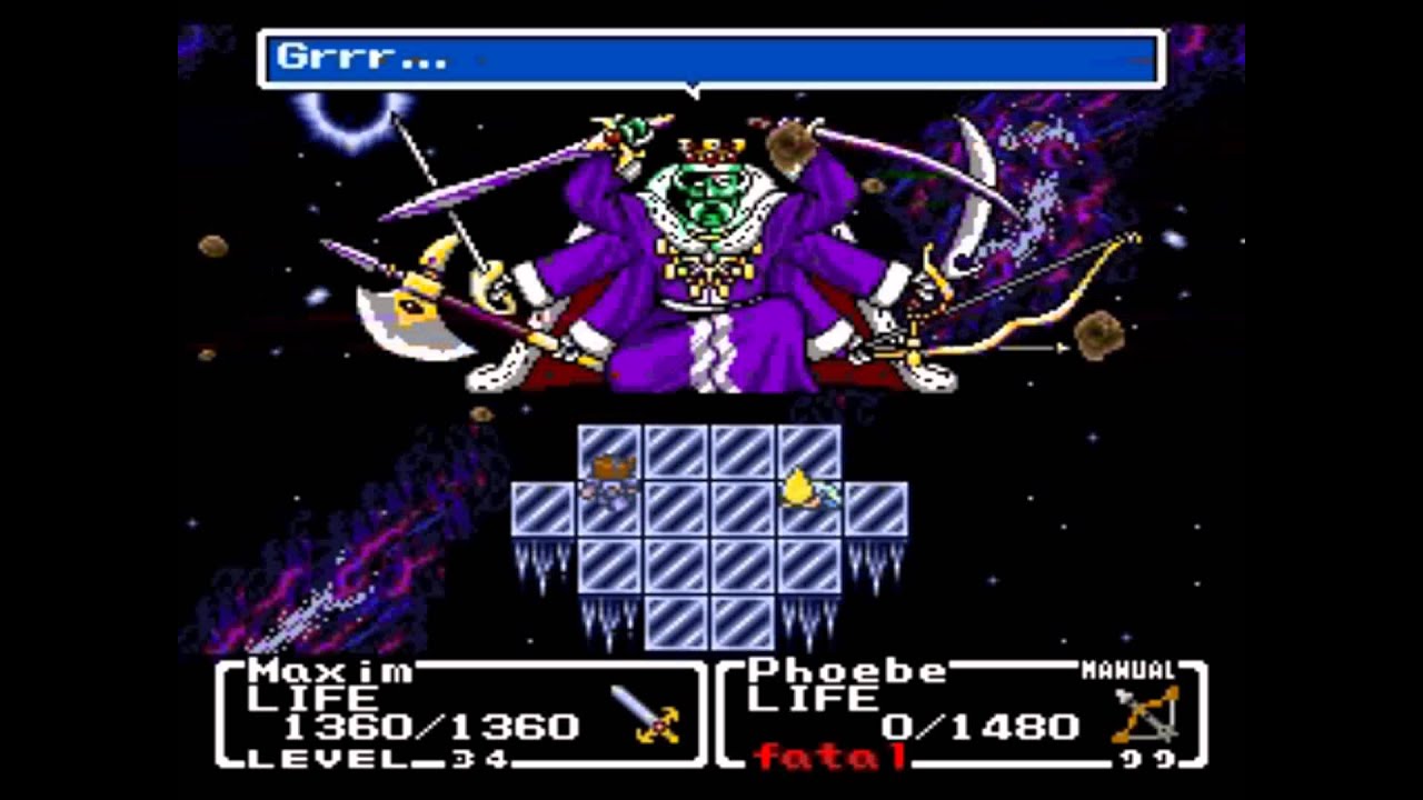 Final Fantasy Mystic Quest Final Battle Dark King