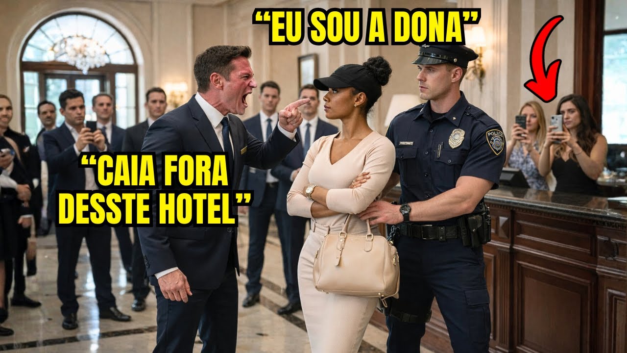 Mulher negra tem quarto de luxo negado no seu próprio hotel — 7 minutos depois, ela demite todos!