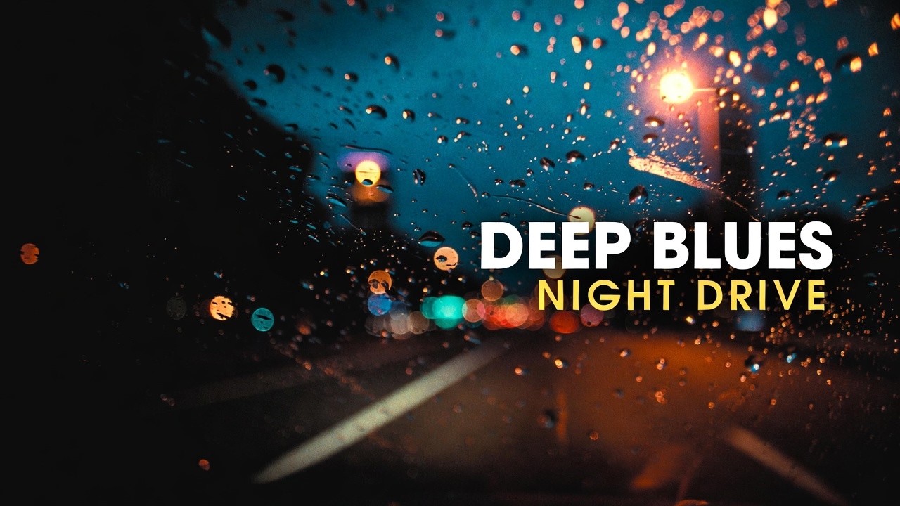Deep Blues Night Drive (1 Hour) | Slow Soulful Blues for Late Nights