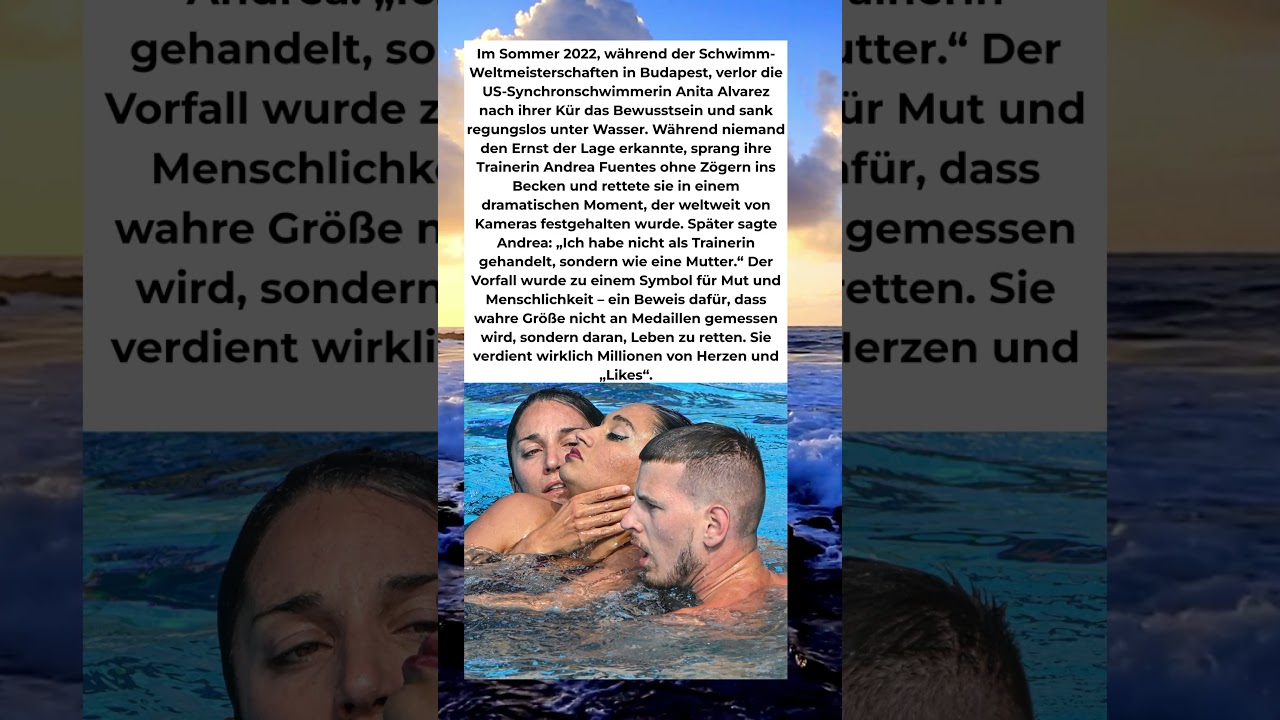 Heldin im Wasser: Der mutige Rettungsmoment in Budapest! #wahrehelden #wahregeschichte