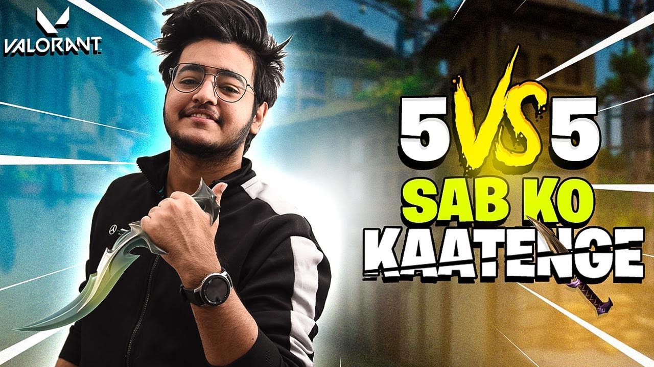 Valo 5v5 Now | Back With Among Us Night ft. S8UL!