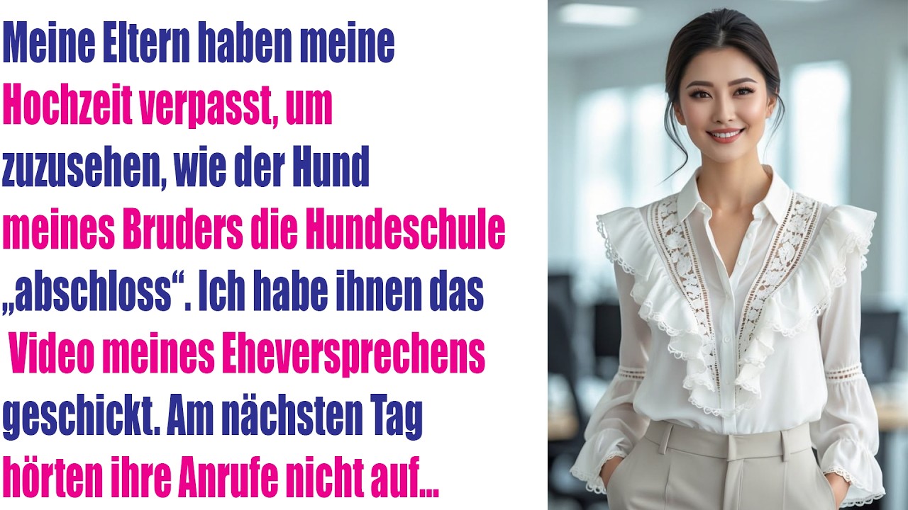 Meine Eltern verpassten meine Hochzeit für einen Hund – dann enthüllte ich die Wahrheit