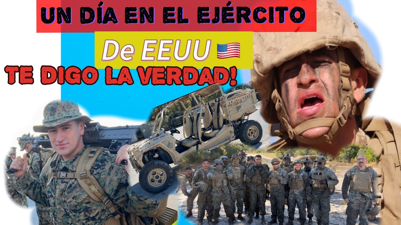 Lo que muchos no ven del Ejército 🇺🇸 | Mi día operando vehículos militares.