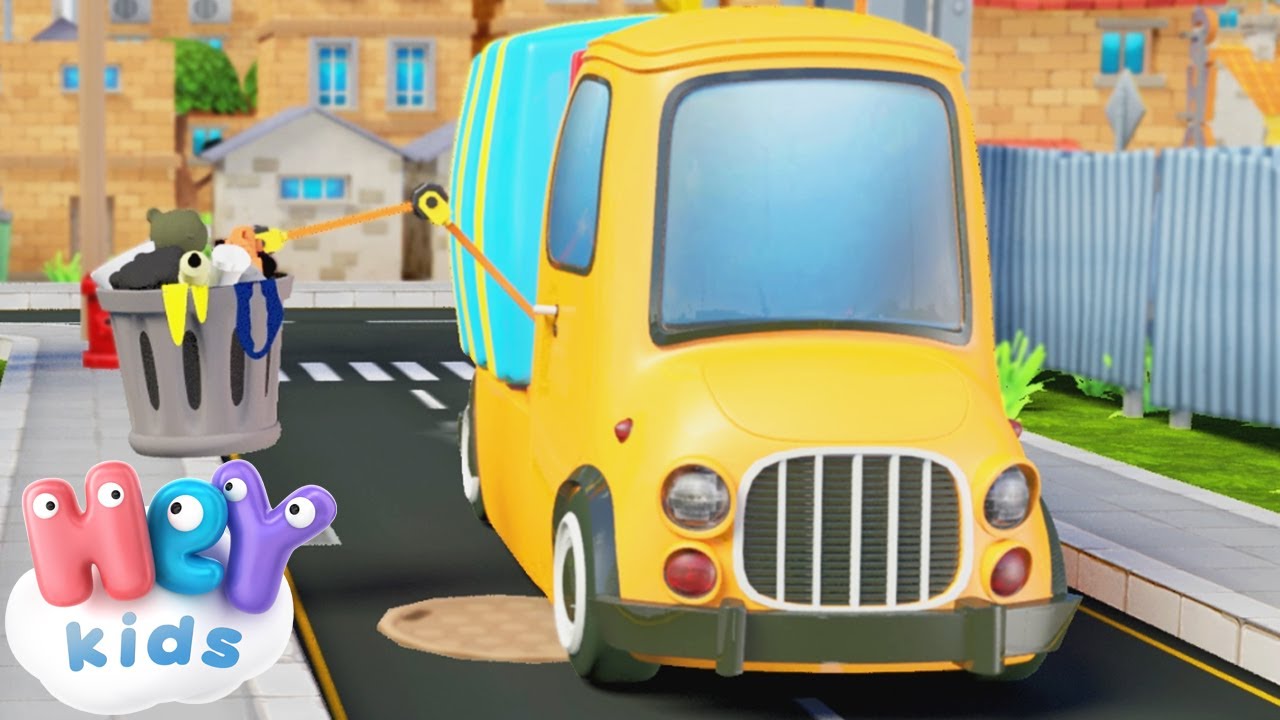 Kukásautó dal 🚚 Gyerekdalok egybefűzve | HeyKids