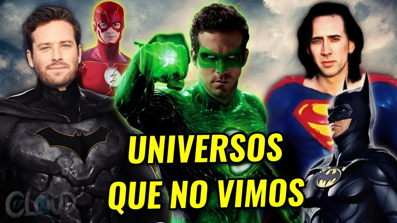 Universos cinematográficos CANCELADOS de DC Comics