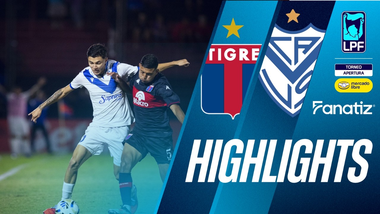 Tigre vs V&eacute;lez (1-1) - Game Highlights | #TorneoApertura2026