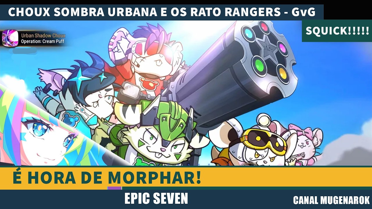 CHOUX SOMBRA URBANA FAZENDO A BOA - GvG EPIC SEVEN - 16-02-2026 ALGUNS TESTES FORAM FEITOS!
