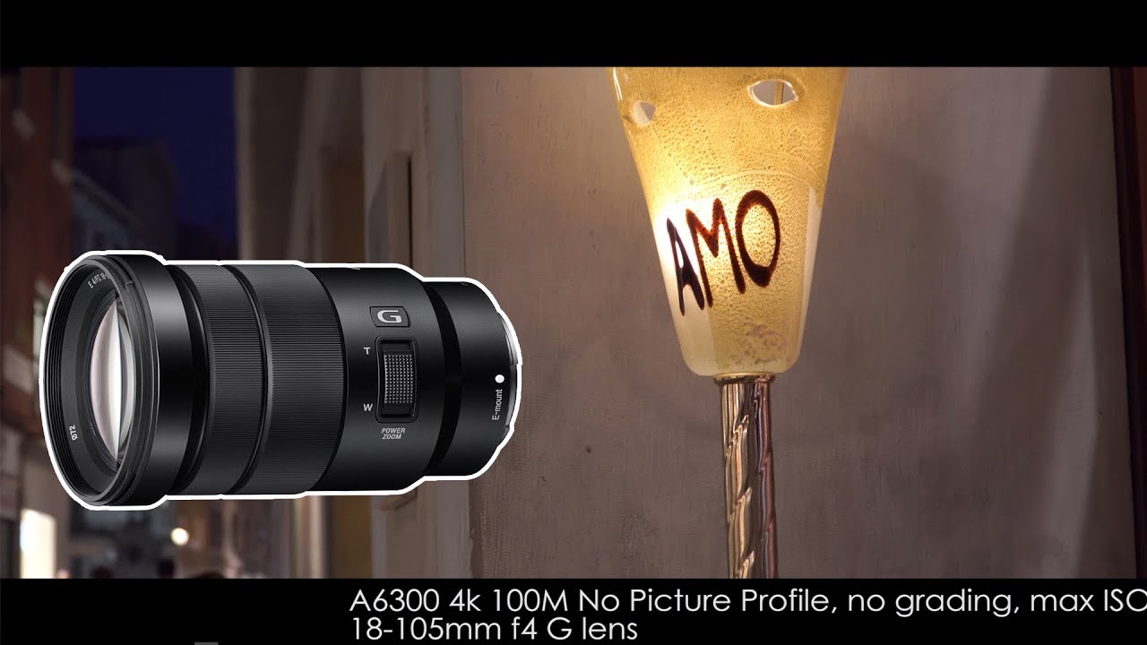 LOW LIGHT 4k KING: Sony 18-105mm f4 G lens with Sony A6300