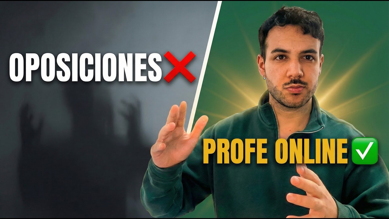 Dejé las Oposiciones para ser Profesor Online