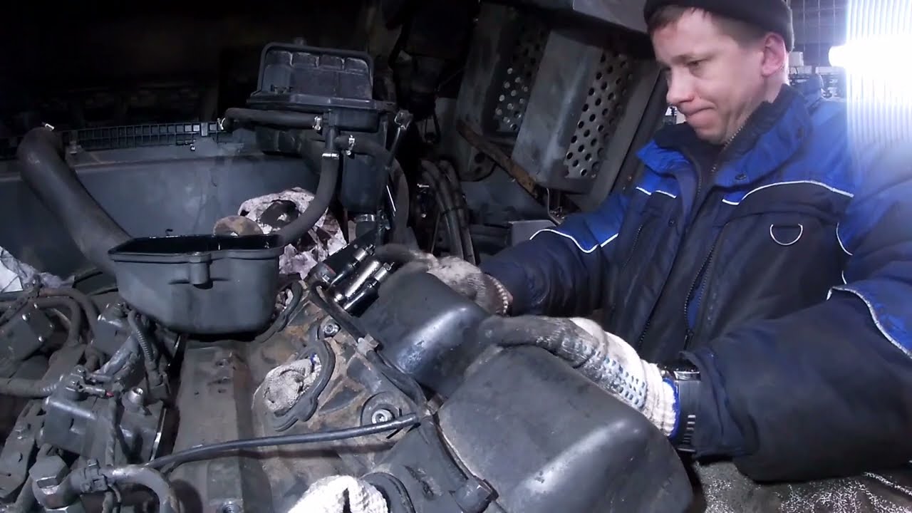 MERSEDES ACTROS КИПИТ!!! Необычный случай!