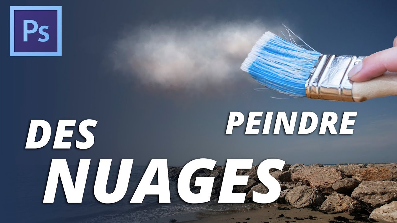 Comment ajouter des nuages avec l'outil pinceau dans Photoshop