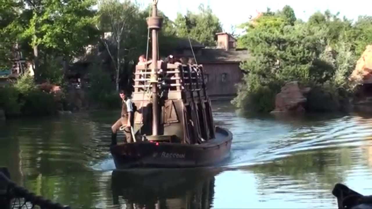 River Rogue Keelboats - Disneyland Paris HD Complete Ridethrough
