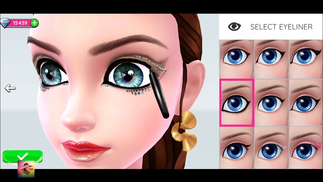 2 New Eye Makeups 👀 #eyemakeup #superstylist #superstylistgame #superstylish #superstylishgame
