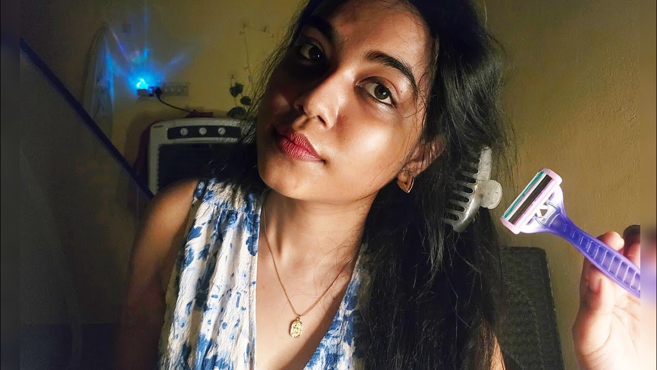 ASMR HINDI| Female Barber Shaving Your Lovely Face 👀 