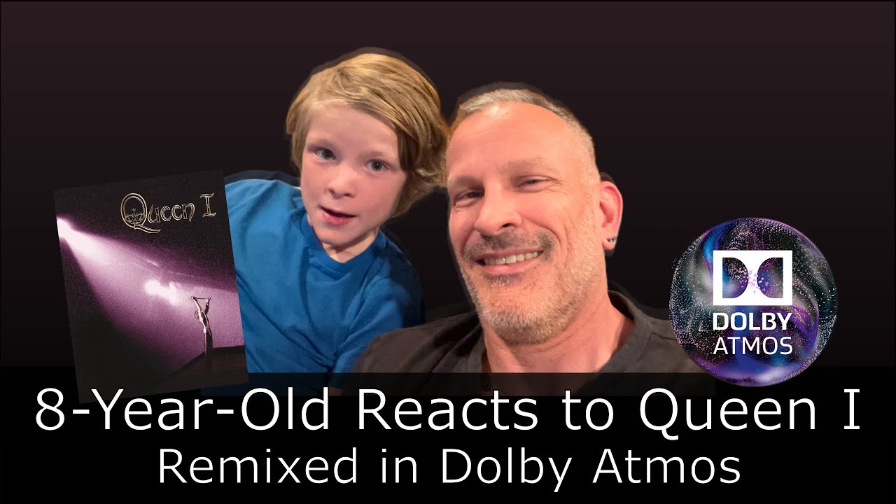 8-летний ребёнок реагирует на Queen I в формате Dolby Atmos — обзор отца и сына