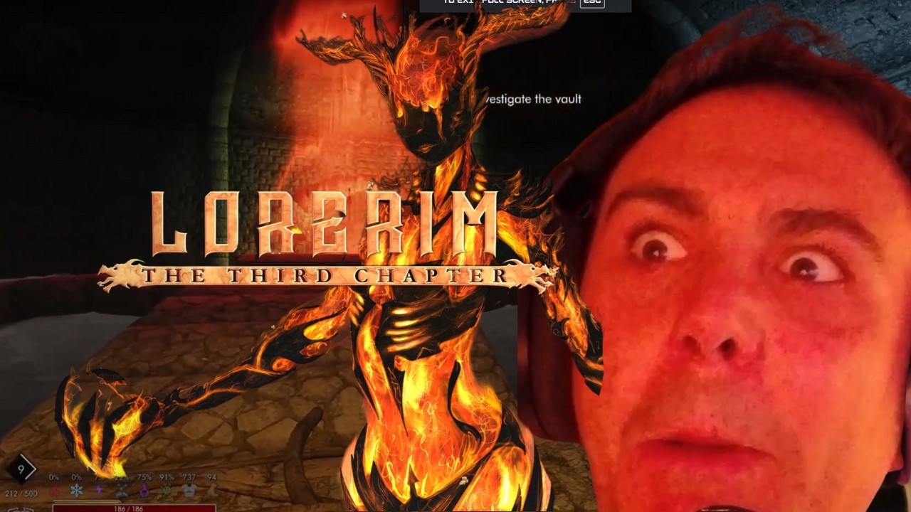 Skyrim : Lorerim 3.0 ep 4 INTO the Tunnels We Go