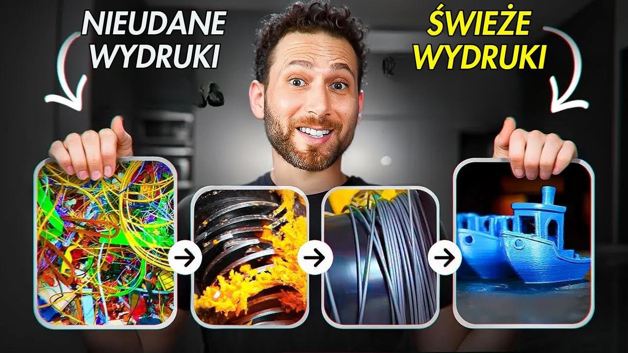 Teraz możesz tanio recyklingować swoje wydruki 3D!