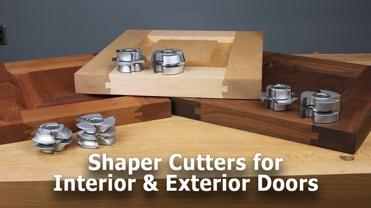 Shaper Cutters Make it Easy to Build Custom Passage and Entry Doors
