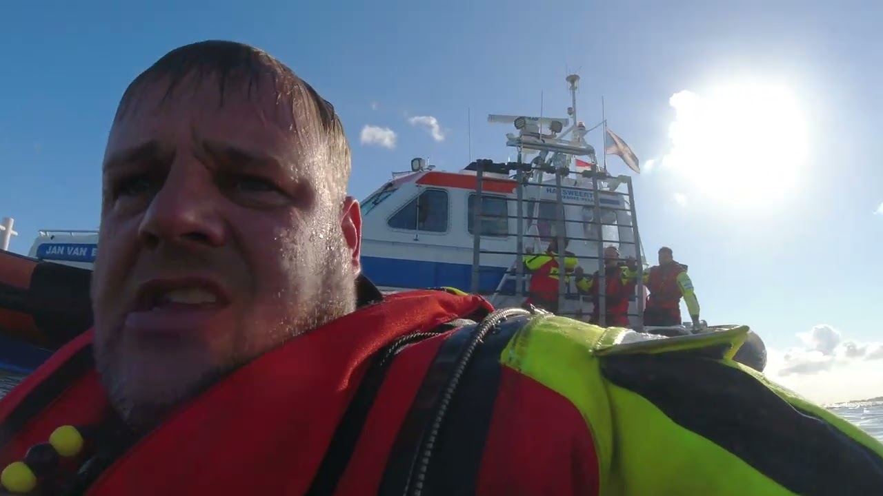 KNRM Neeltje Jans, Vermiste duikers Oosterschelde, Oefening 27-8-22