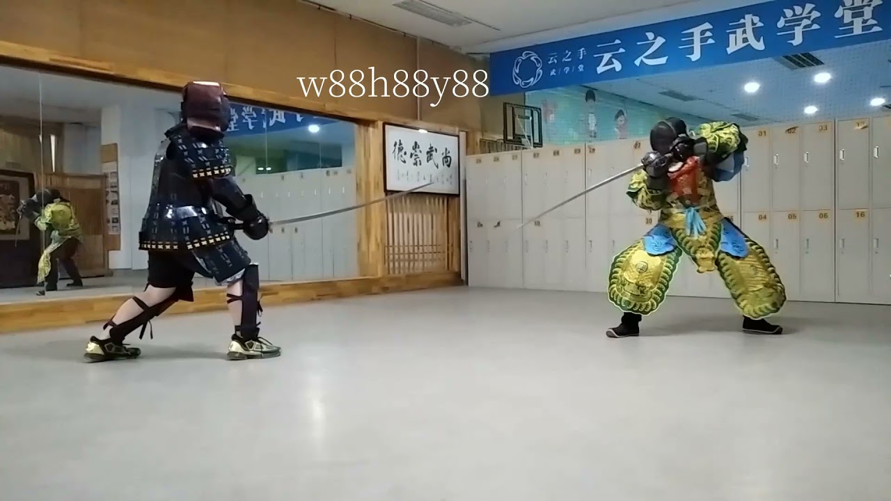 苗刀长刀明单刀倭刀日本刀野太刀大太刀对练 Chinese Odachi largesword 20210626