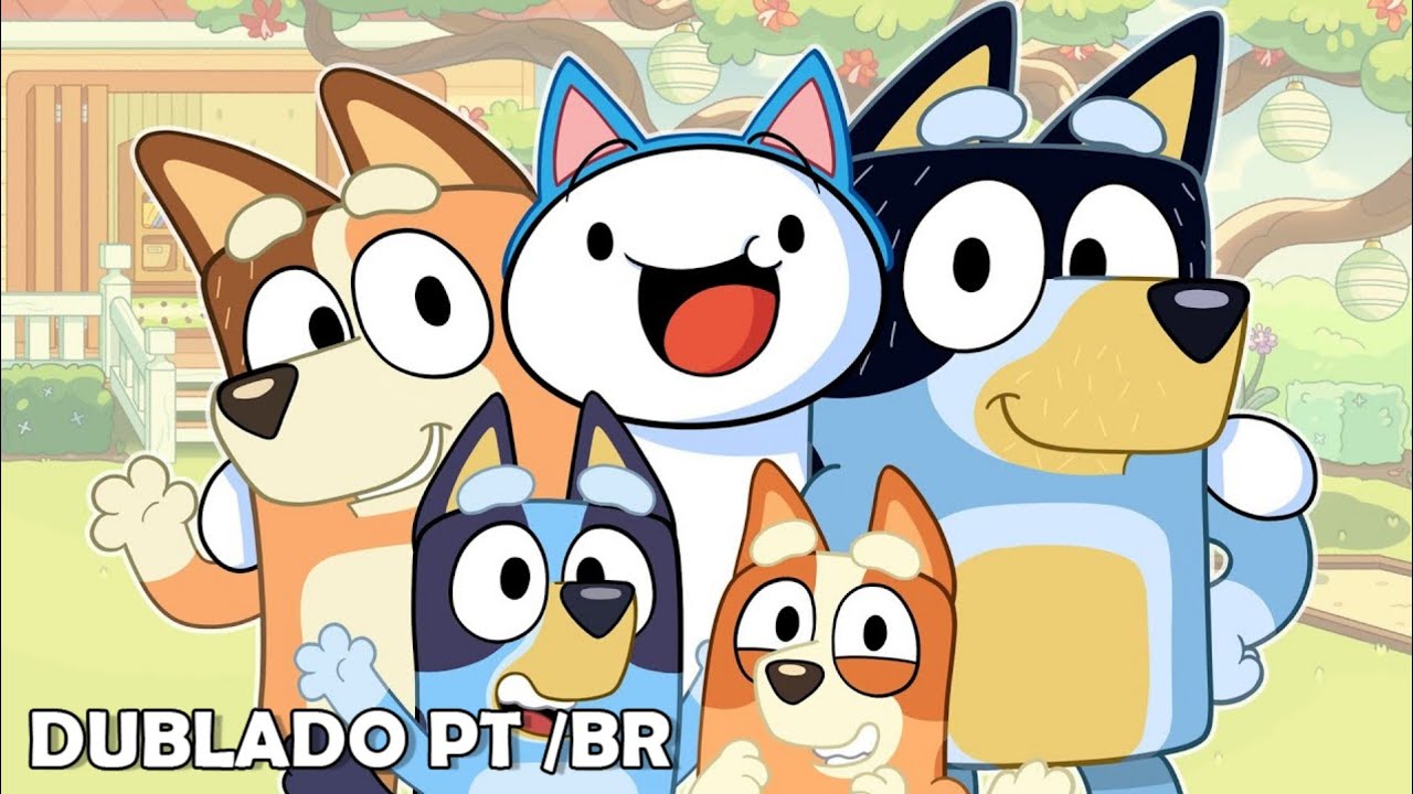 Minha Opinião Sobre Bluey (Theodd1sout Dublado PT/BR)
