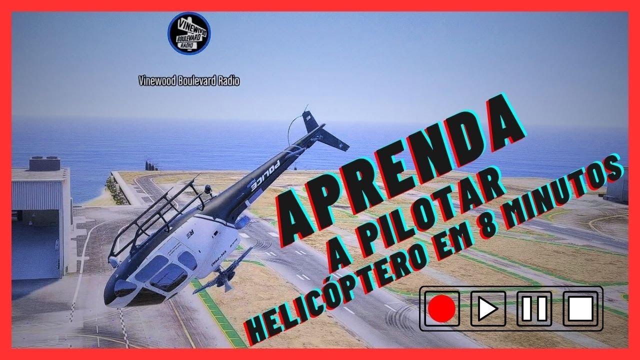 Melhor configuração para pilotar helicóptero no GTA V ( FIVEM ) 2025