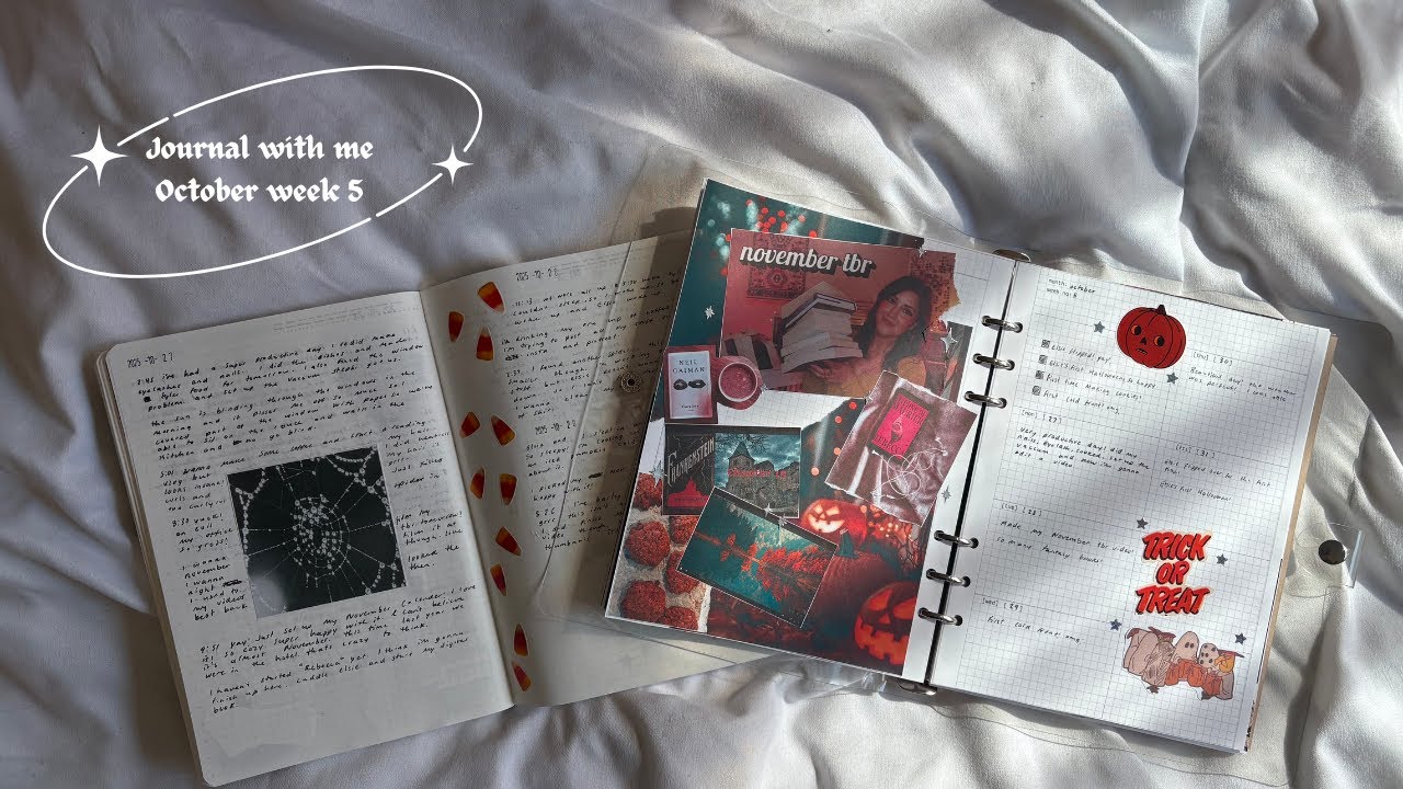 Journal with me 🎃 Fall Journaling | week 5