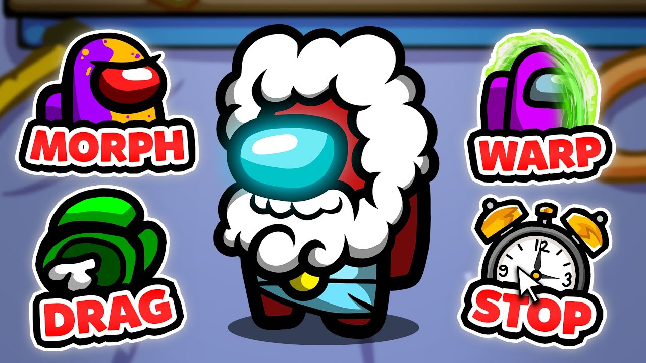 Among Us NEW GOD ROLE (OP Imposter Mods)