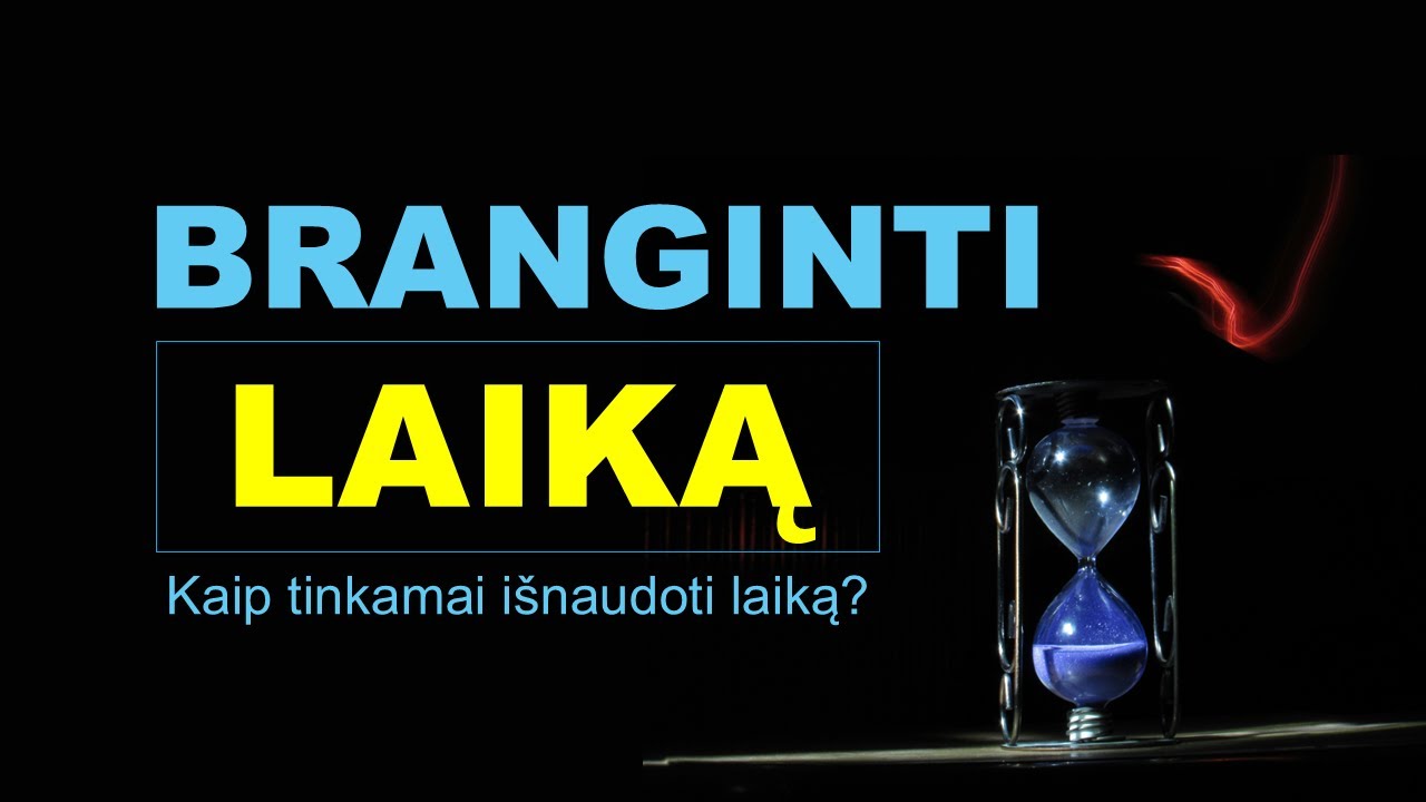 Kaip tinkamai išnaudoti laiką? (Ef 5, 15-17)