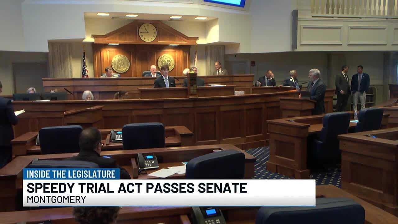 'Speedy Trial Act' passes out of Alabama Senate