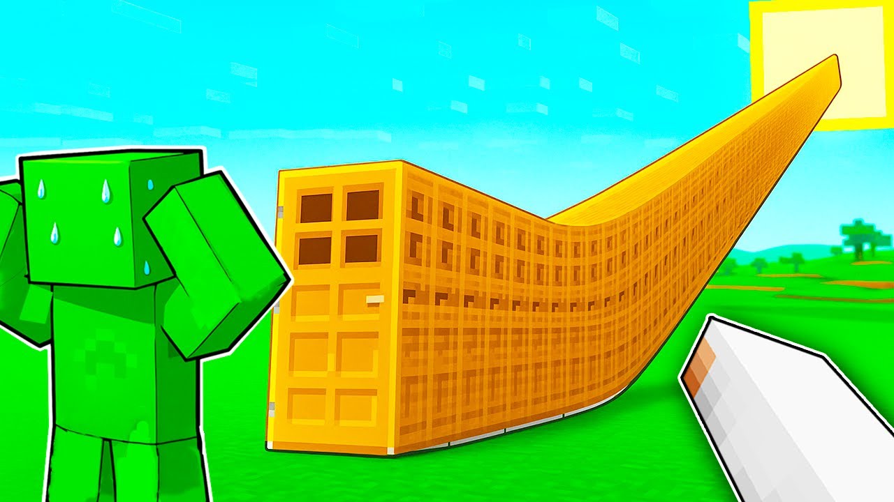 Am Gasit Cea Mai LUNGA USA spre SOARE in Minecraft!