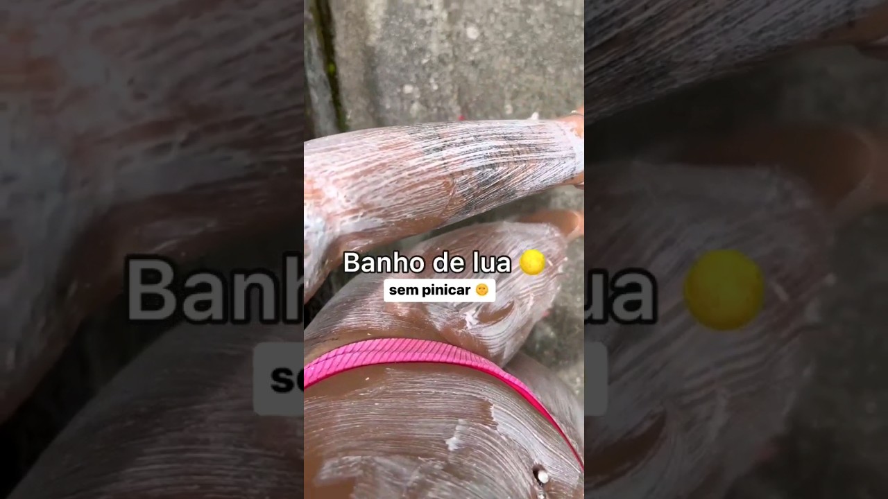 Banho de lua sem pinicar Passo a passo #depilar #descolorir #corpo #cuidadoscomapele
