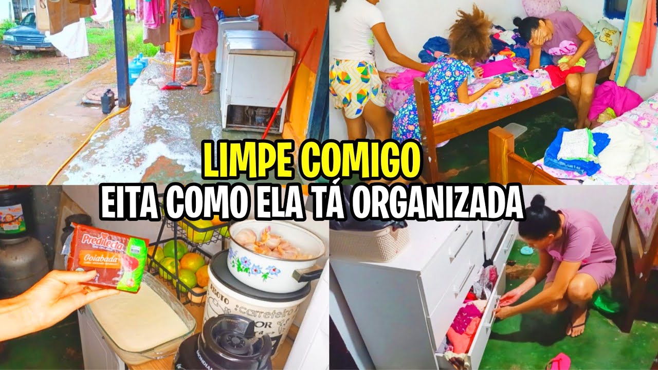 LIMPE COMIGO/EITA COMO ELA TÁ ORGANIZADA/SOBREMESA FÁCIL