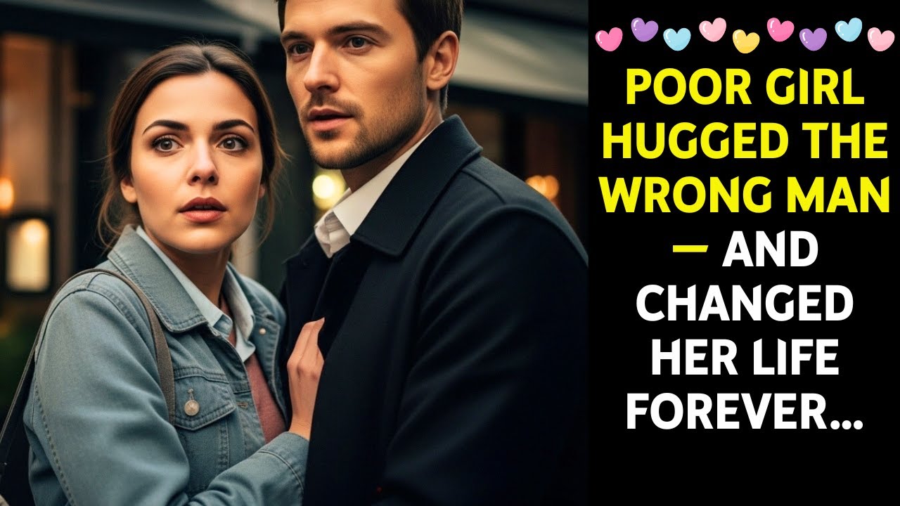 Poor Girl Hugged the Wrong Man — And Changed Her Life Forever…