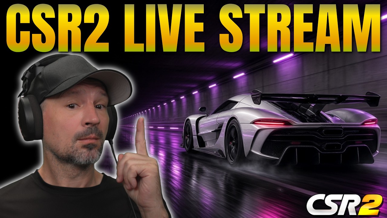 CSR2 Live - Live Racing with Danny Lightning - CSR Racing Live Gameplay