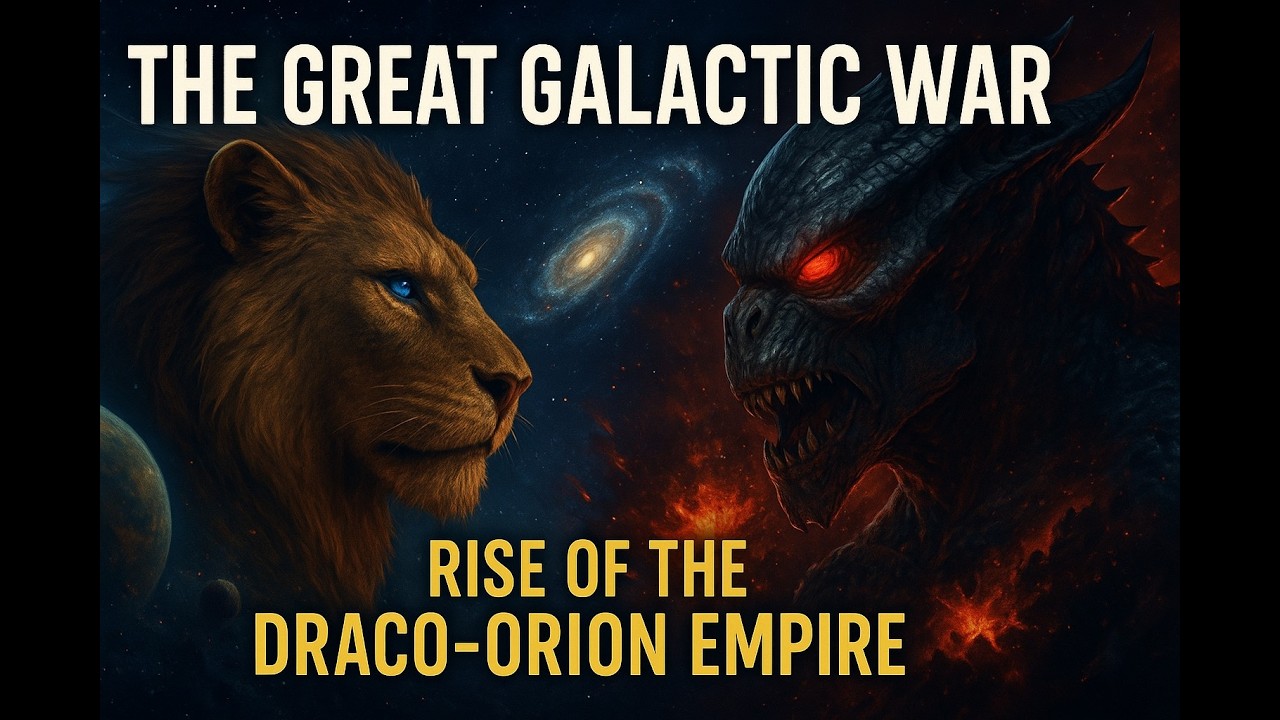 Creation Part 7 🌌 The Great Galactic War (1/2) &ndash; Rise of the Draco-Orion Empire & the Cynocephaly 🐺🔥