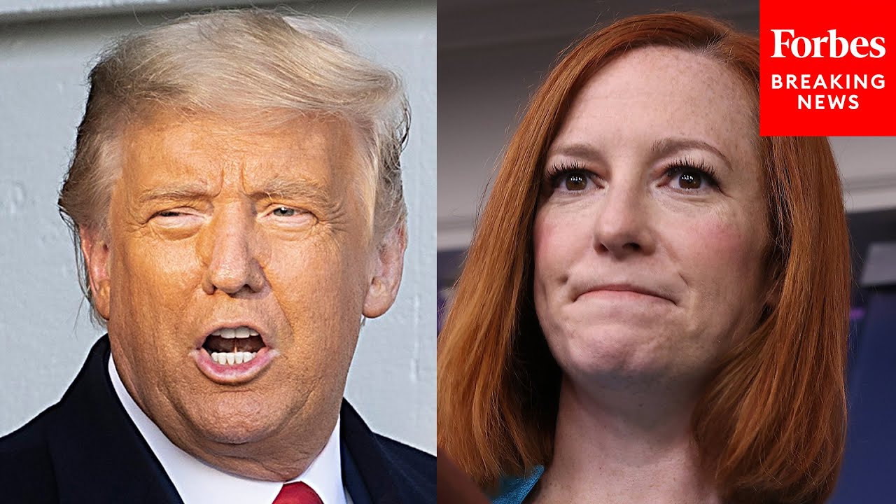 Psaki Gives Curt Response When Asked About Trump's Potential Return To Facebook