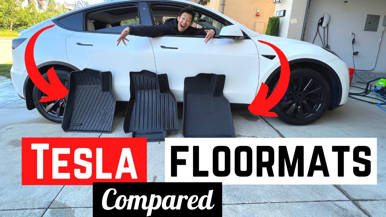 BEST Floor mats for your Tesla Model Y