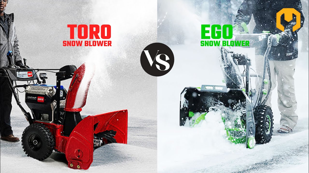 EGO vs TORO Snow Blower - Most Efficient Snow Blower?