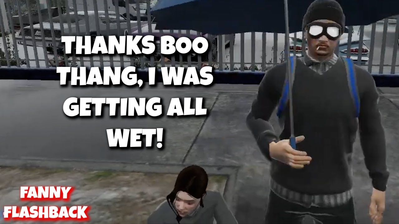Ming protects his boo thang Fanny from the rain! #145  | Fanfan | NoPixel | GTA RP