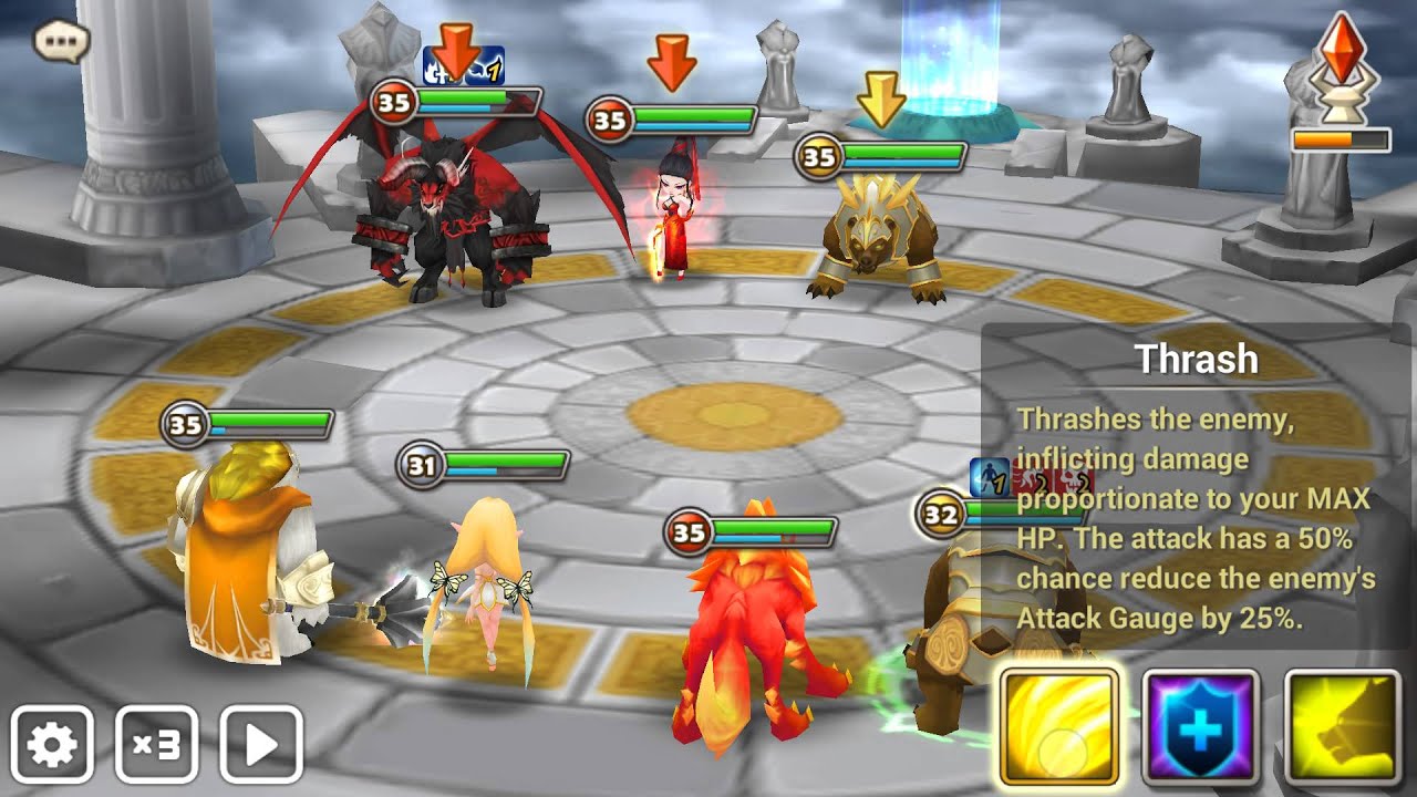 Summoner's War - How to kill high level Hwa - Fire Rakshasa (a)