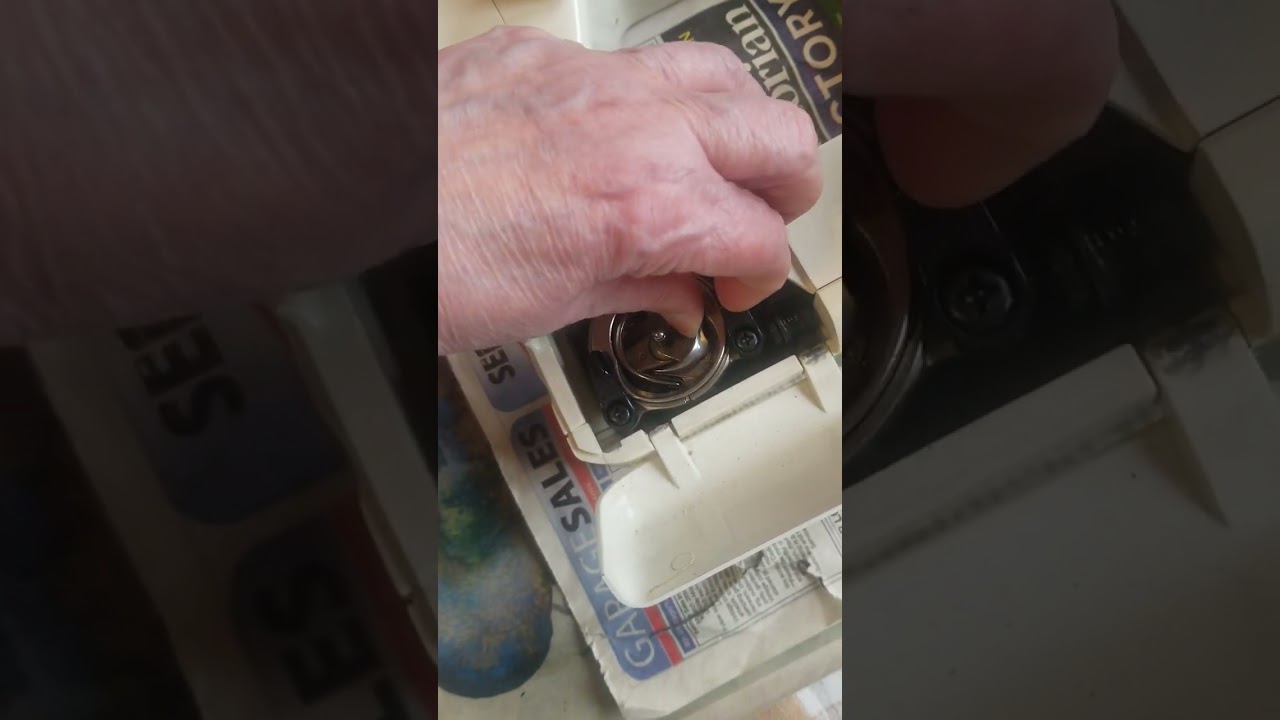 Opened the Bobbin Door and Things Fell Out