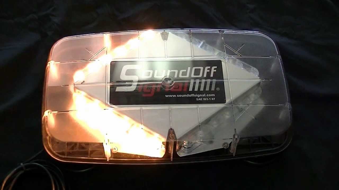 SoundOff Signal Pinnacle Mini-Bar (Close-Up)